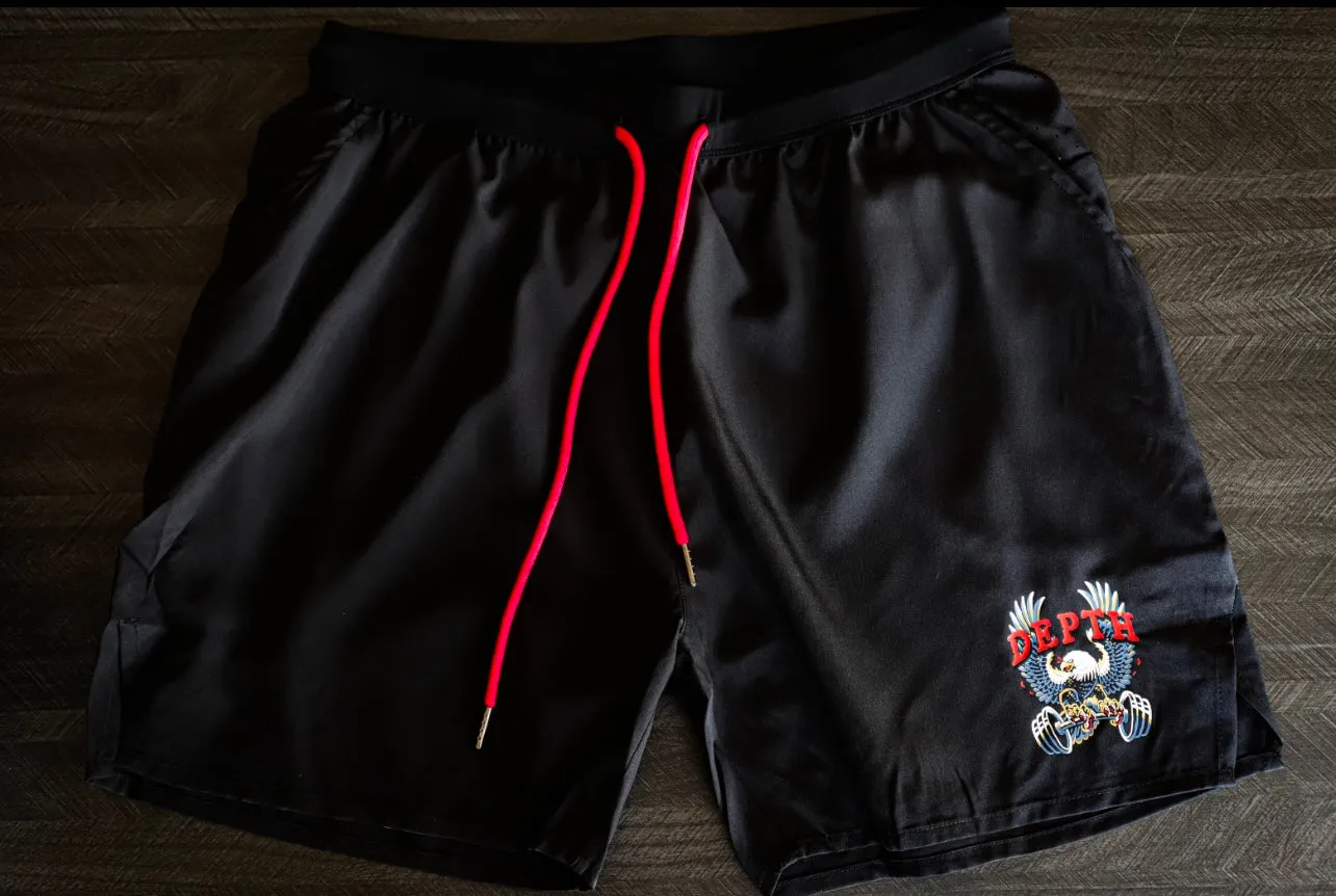 (                                                                                                                                                                                            DBDS Mens Shorts (Freedom Eagle)