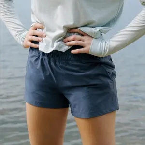 🌈 Free Fly Apparel Blue Pull On Breeze Shorts Size Large