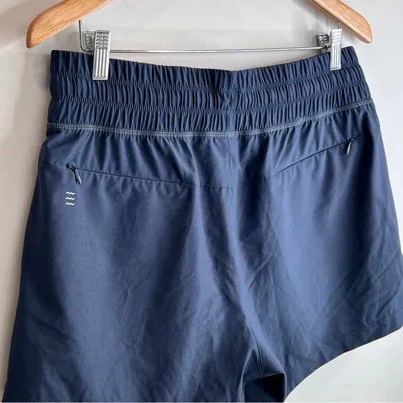 🌈 Free Fly Apparel Blue Pull On Breeze Shorts Size Large