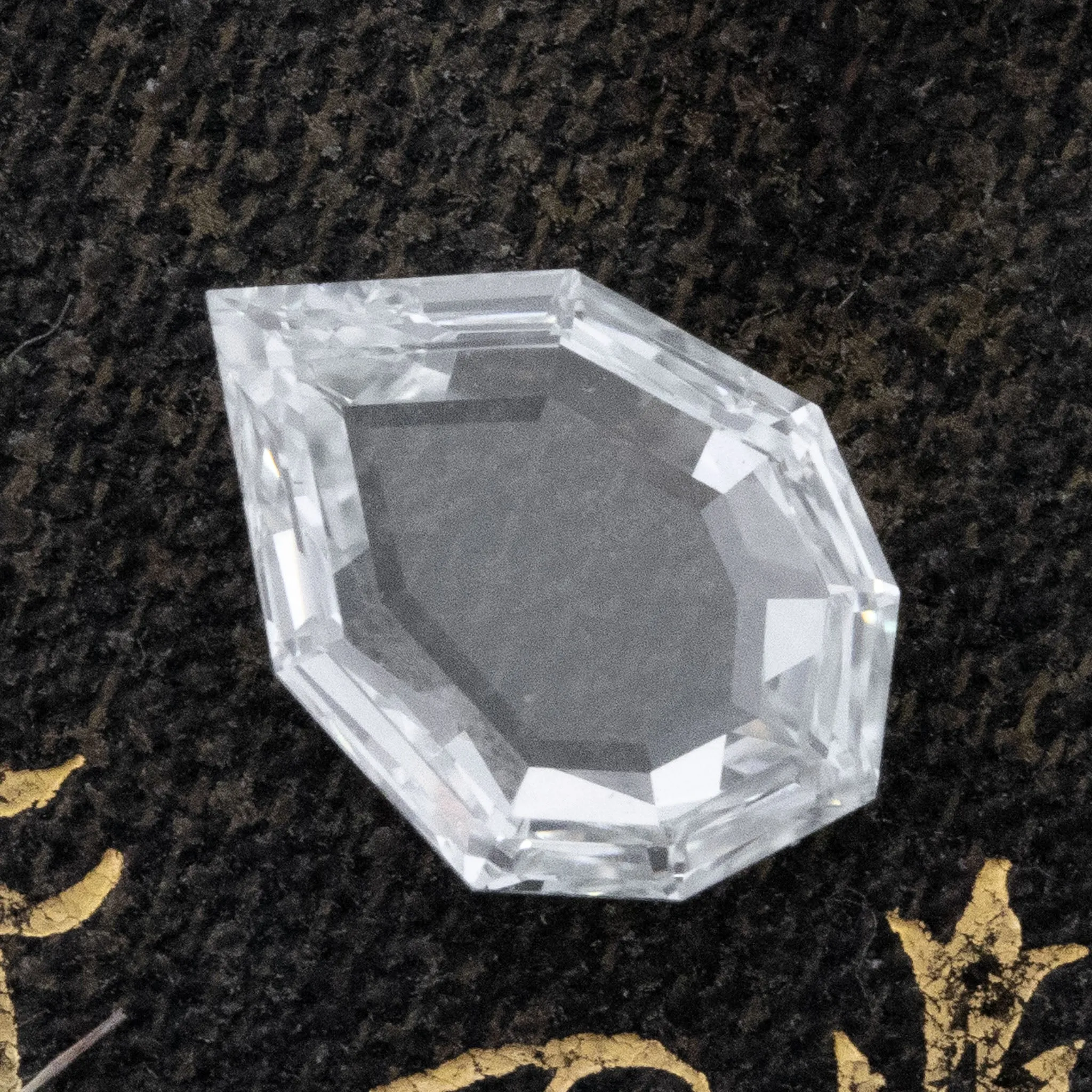 1.31ct Step Cut Portrait Cut Diamond, GIA FY-G VS1