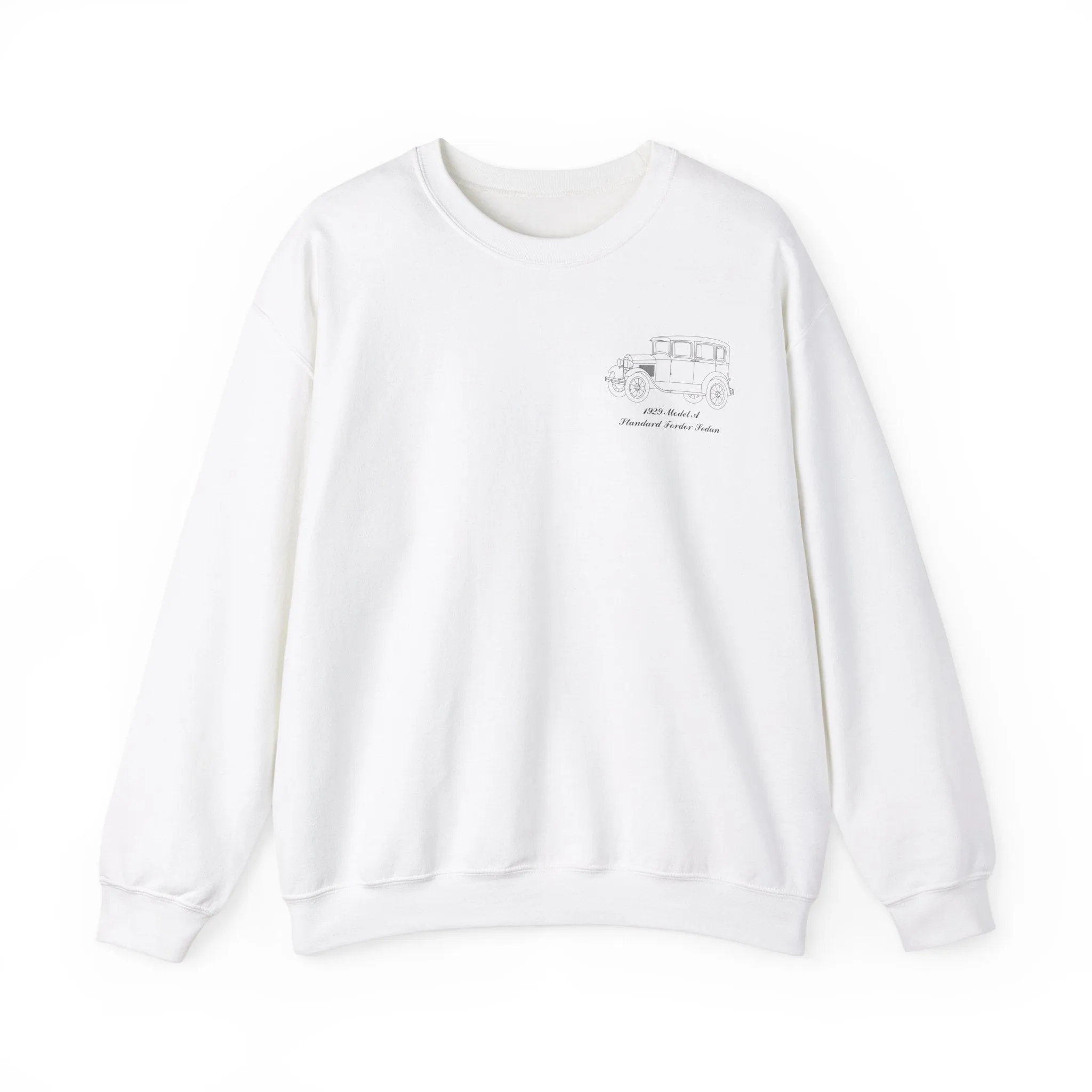 1929 Standard Fordor Sedan (3-Window) Crewneck Sweatshirt