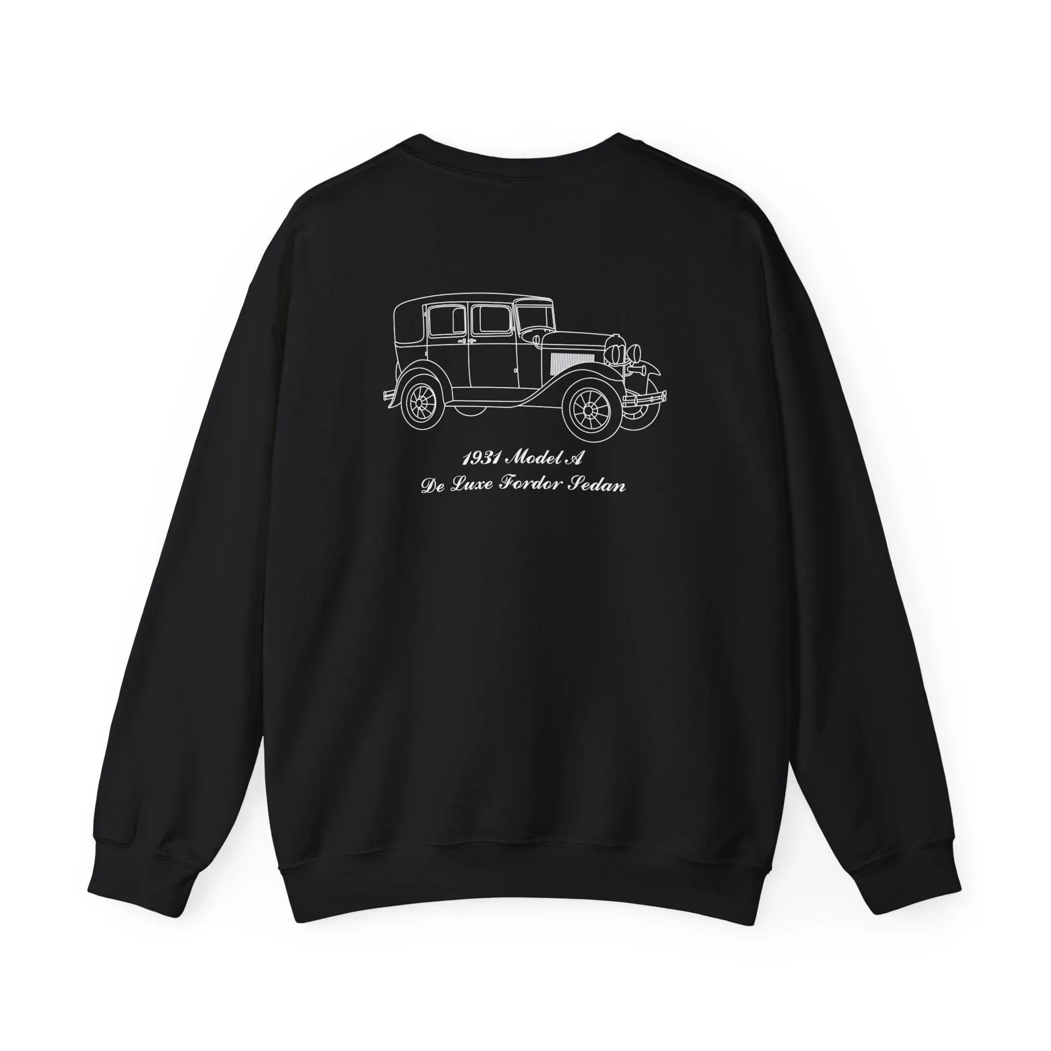 1931 De Luxe Fordor Sedan Crewneck Sweatshirt
