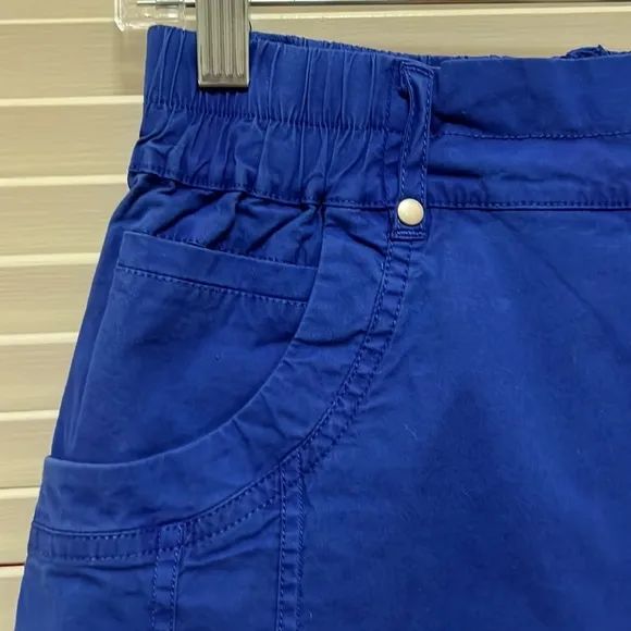 23. Soft Surroundings Pull-on Shorts in Royal Blue, Size XSmall