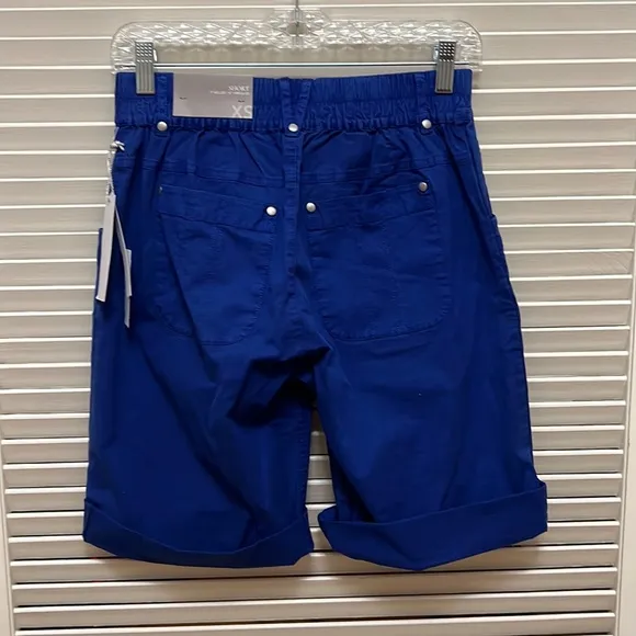 23. Soft Surroundings Pull-on Shorts in Royal Blue, Size XSmall