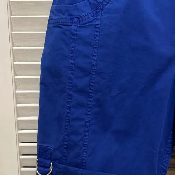 23. Soft Surroundings Pull-on Shorts in Royal Blue, Size XSmall