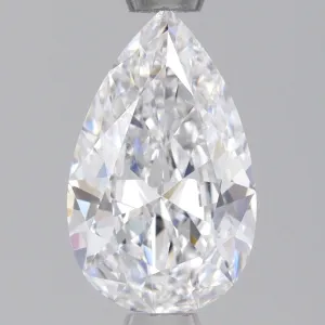 3/4 Carat Pear Shape Cut Diamond - D VS2 - 0.72ct - 193012