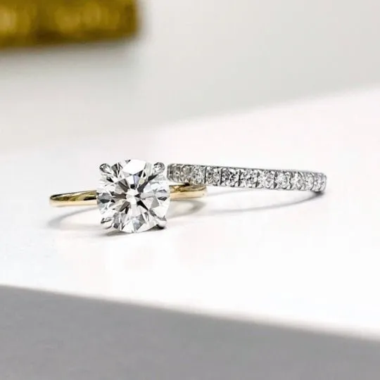 3/4 Carat Round Cut Diamond - K VS2 - 0.81ct - 195010