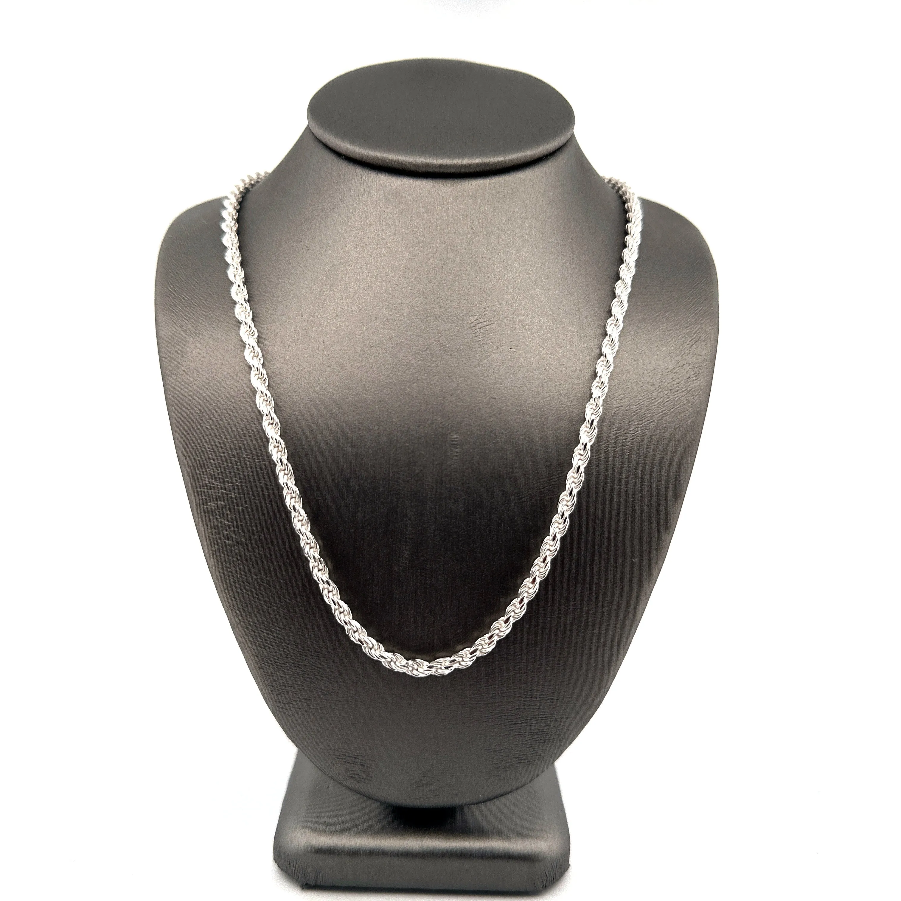 3MM Sterling Rope Chain 20inches