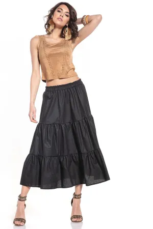 Airy Cotton Luxe Skirt