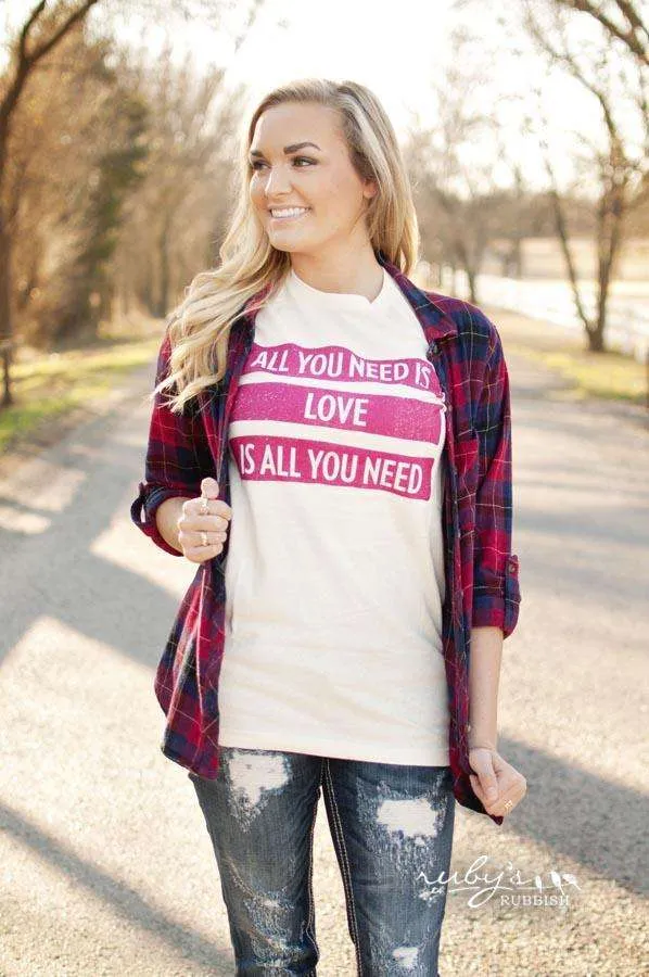 All You Need is Love | Women’s T-Shirt | Ruby’s Rubbish®