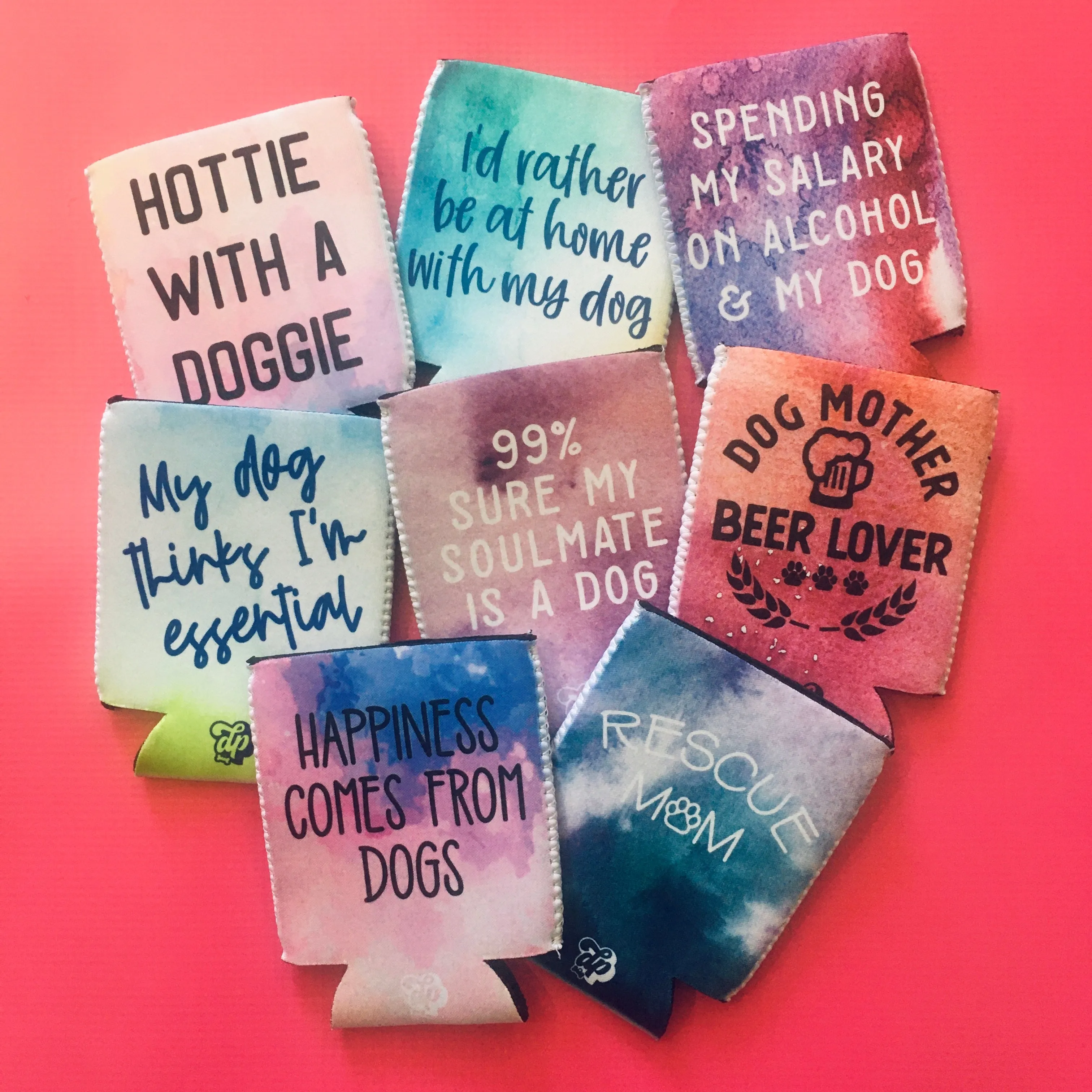 American Dog Mom (stars) Can Cooler