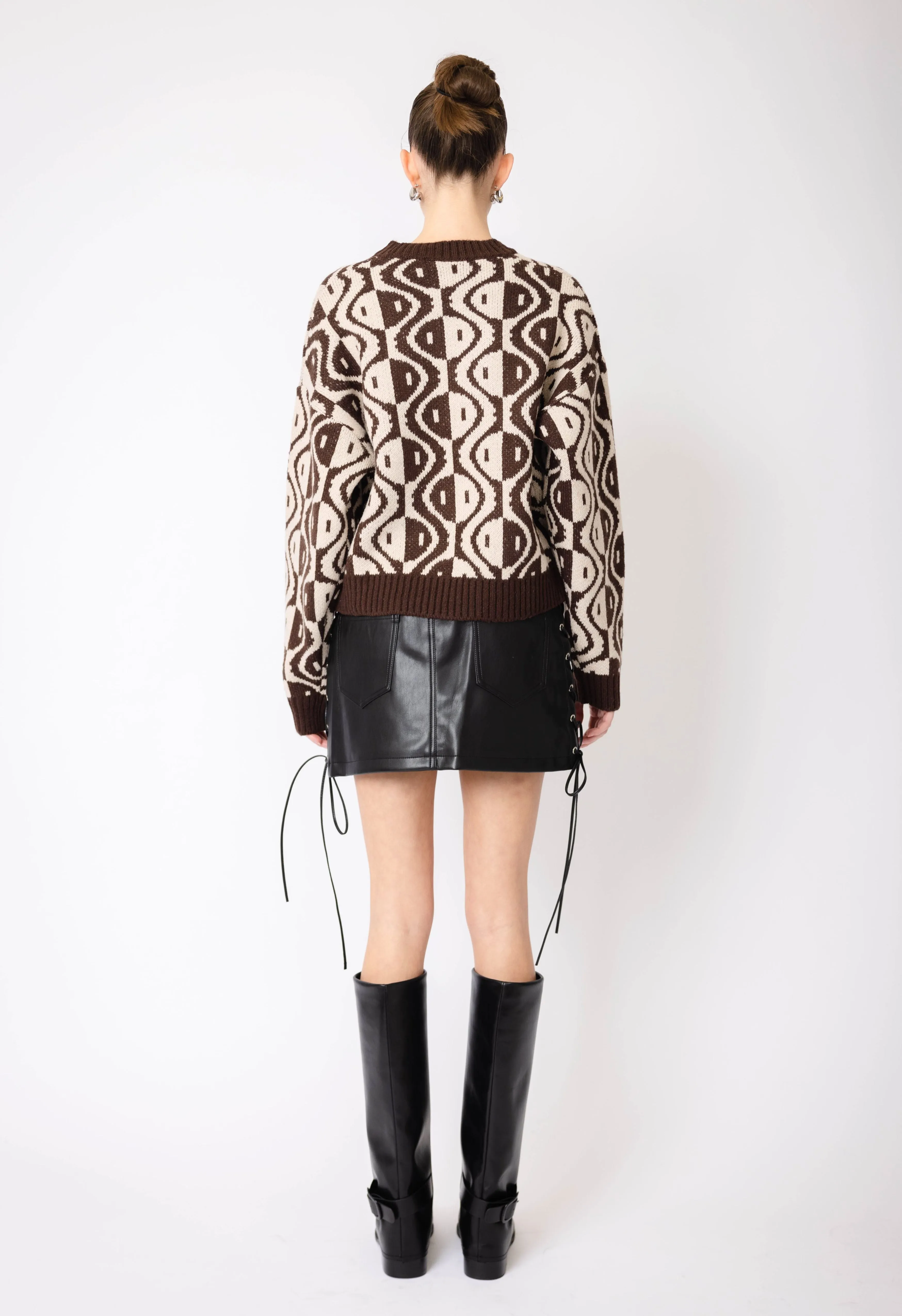 Arabella Sweater in Cocoa Swirl