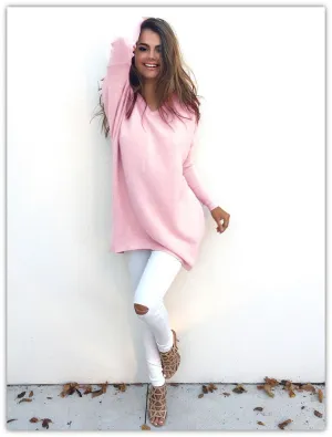 Autumn Winter Sweater Women Pullovers Knitted Casual Cashmere Sweaters V-Neck Loose Pullover Long Sleeve Jumpers