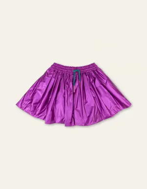 AW24 Oilily Girls Shield Purple Skirt