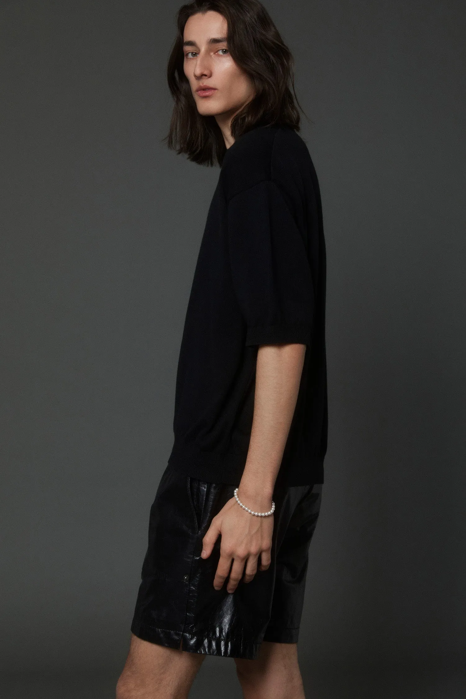 Basic Circle Crew Short-Sleeve