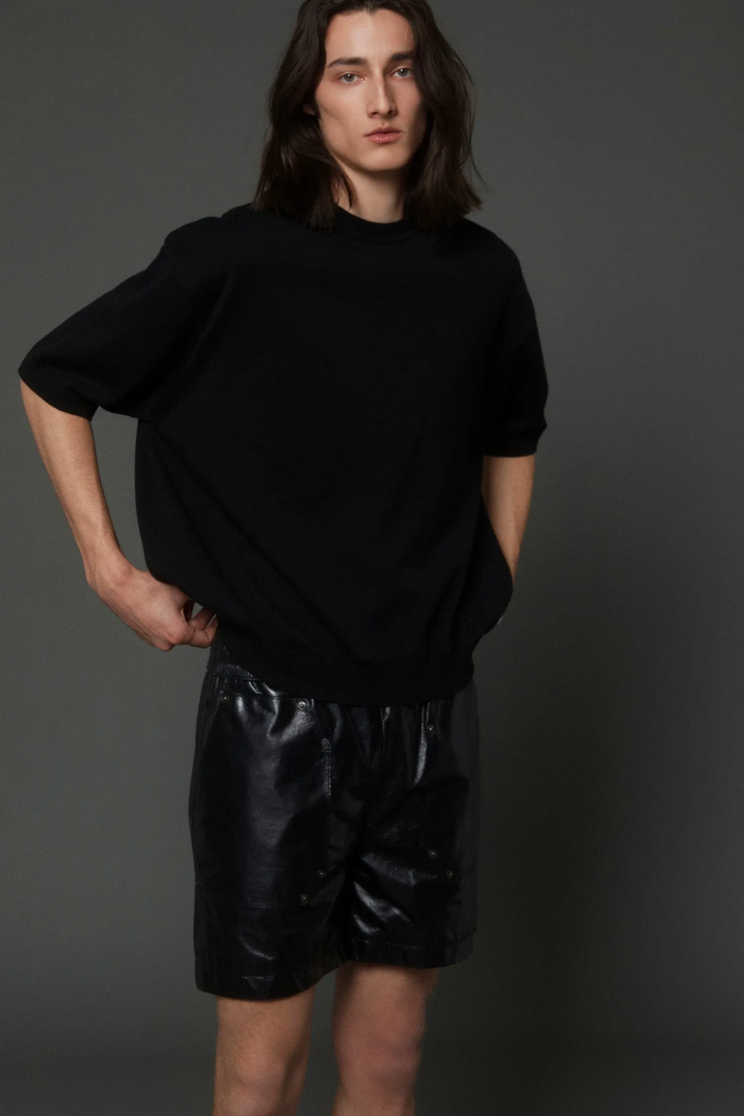 Basic Circle Crew Short-Sleeve