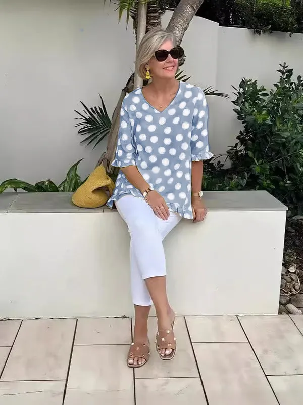 Beau - V-Neck Blouse