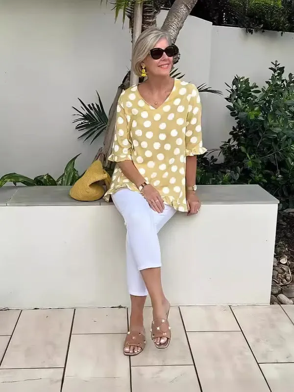 Beau - V-Neck Blouse