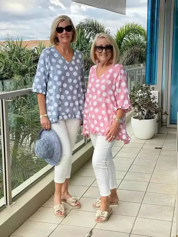 Beau - V-Neck Blouse