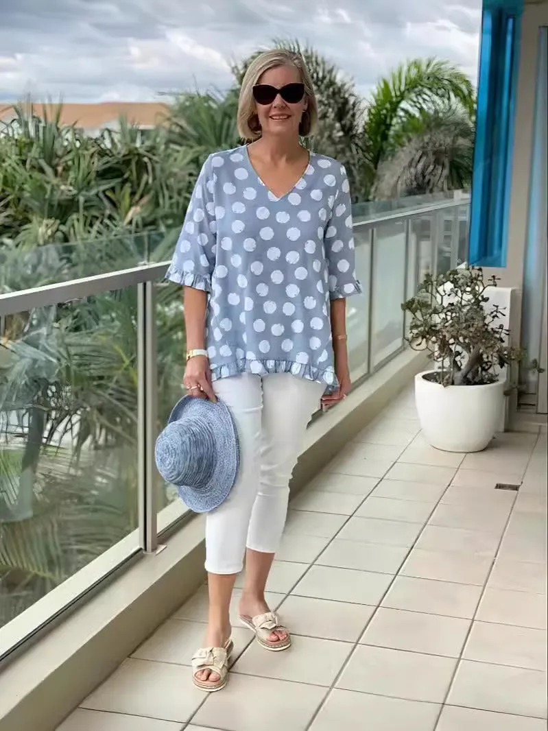 Beau - V-Neck Blouse