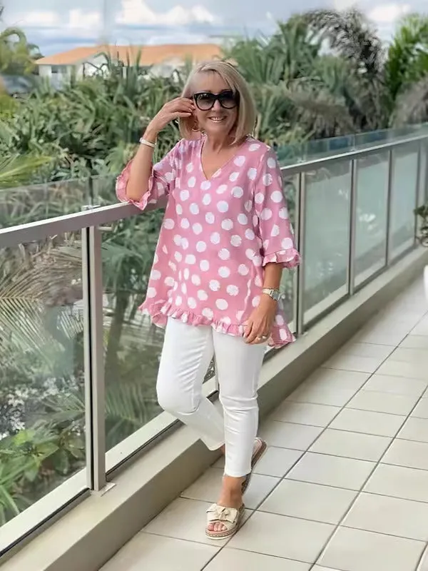 Beau - V-Neck Blouse