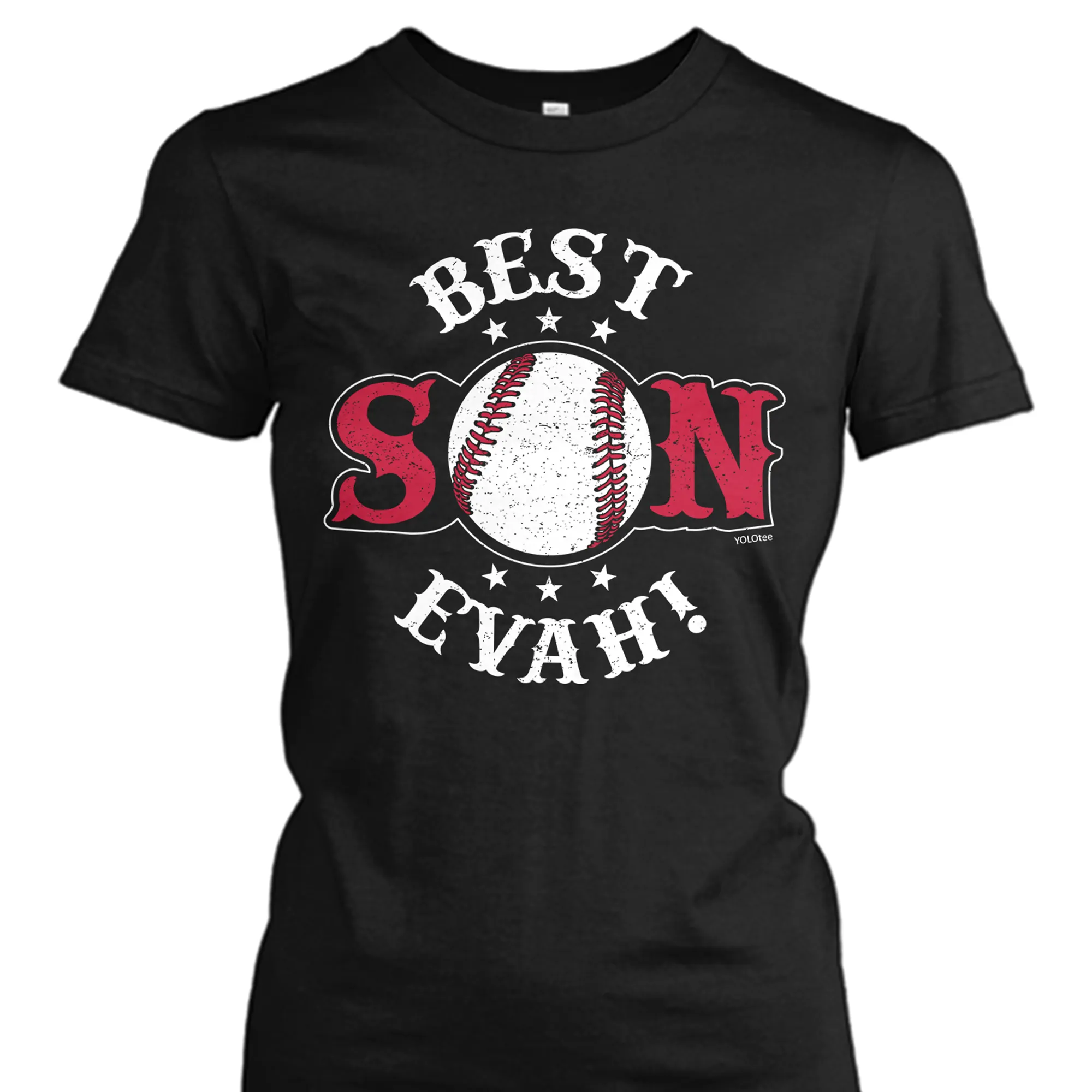 Best Son Evah Baseball Mom Shirt