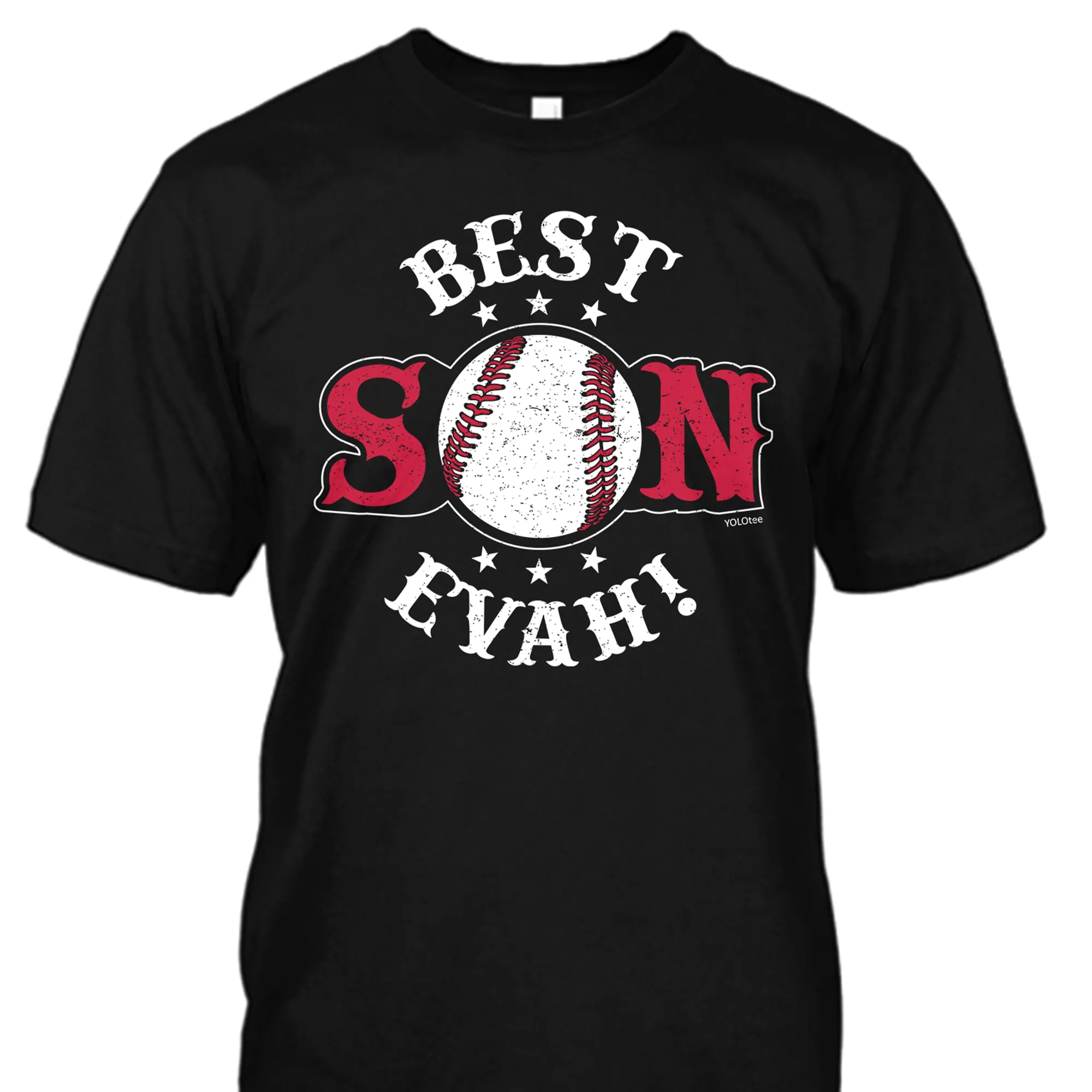 Best Son Evah Baseball Mom Shirt
