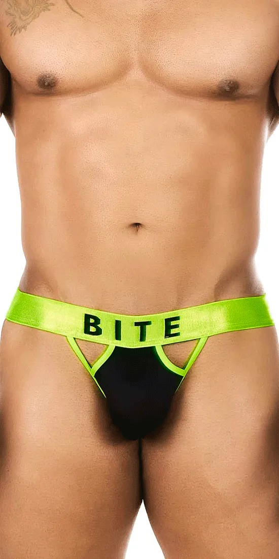 Bitewear Bw2023109 Bite My Cherry Thongs Green
