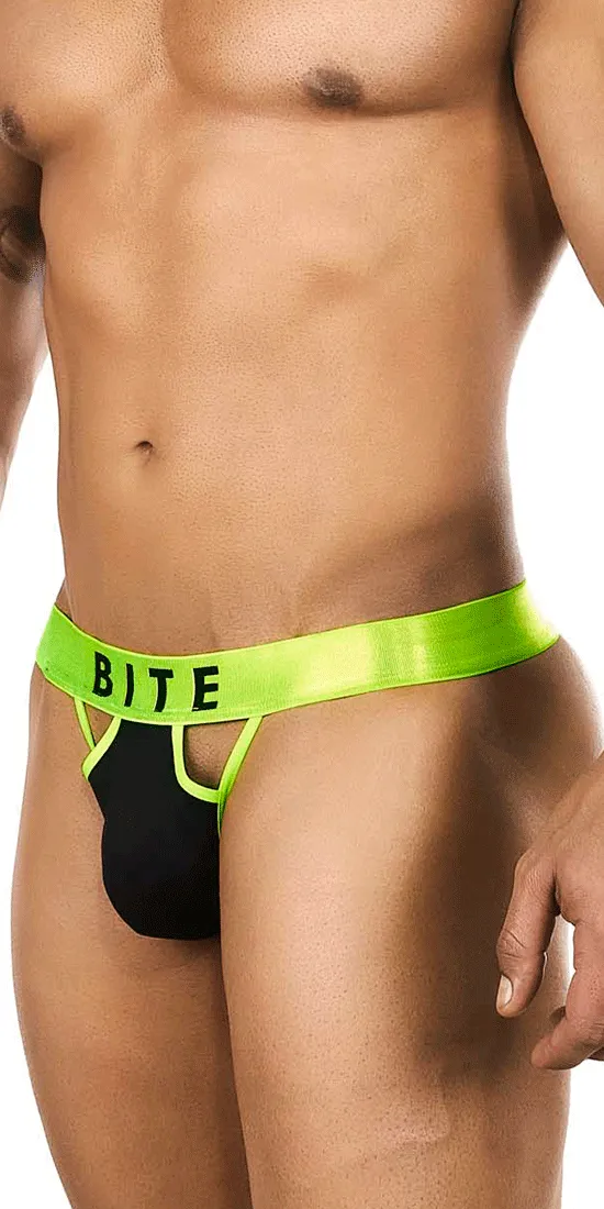 Bitewear Bw2023109 Bite My Cherry Thongs Green
