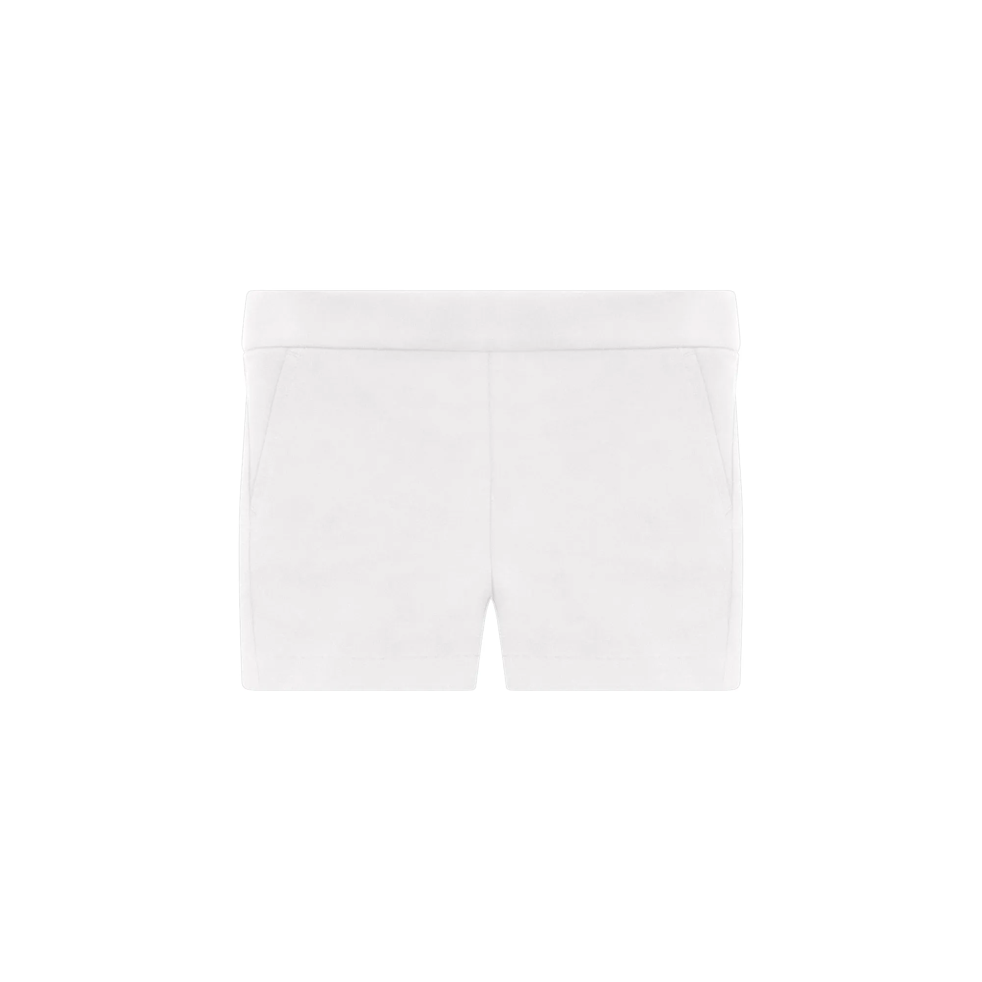 Blumint White Ponte Shorts