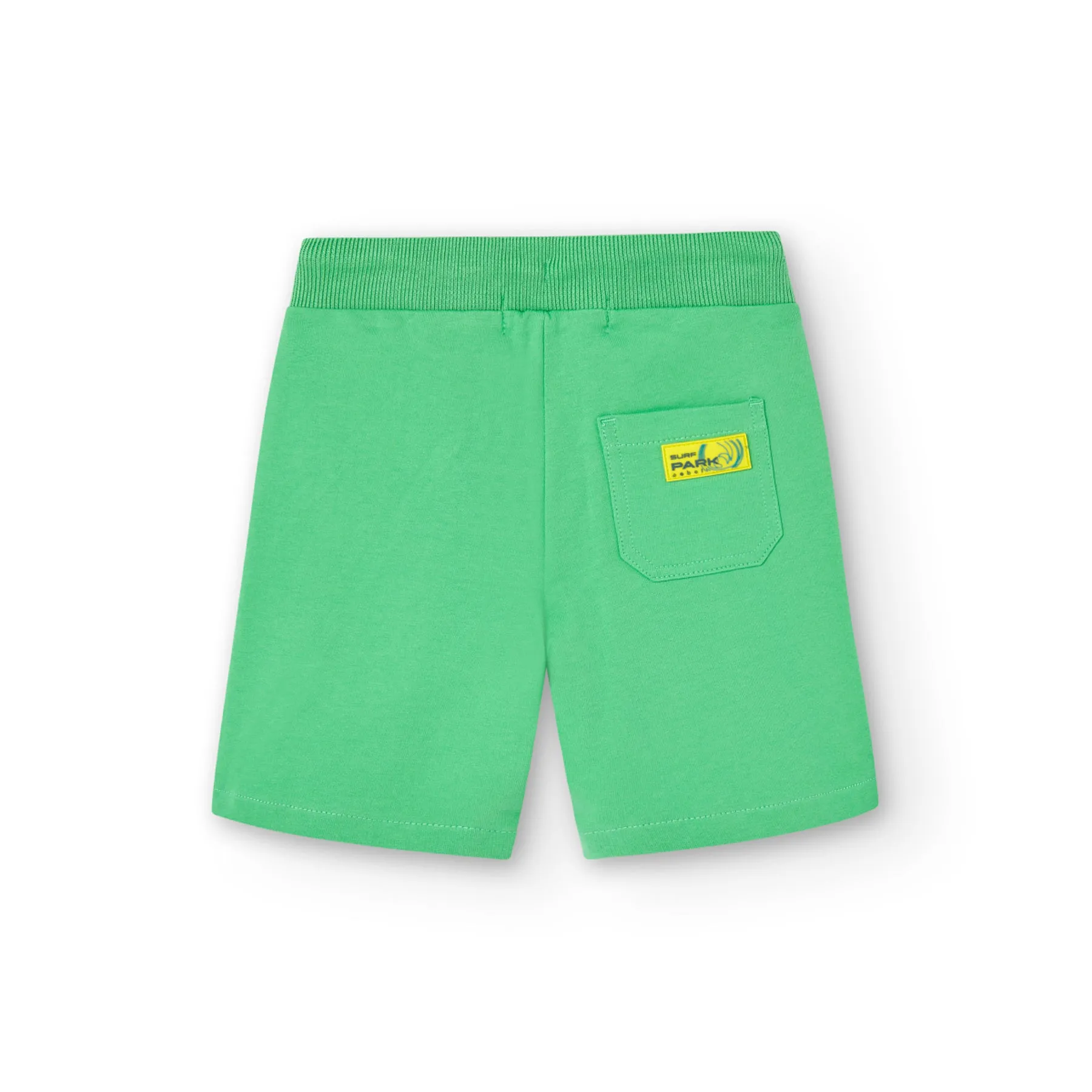 Boboli Green Paradise Print Shorts