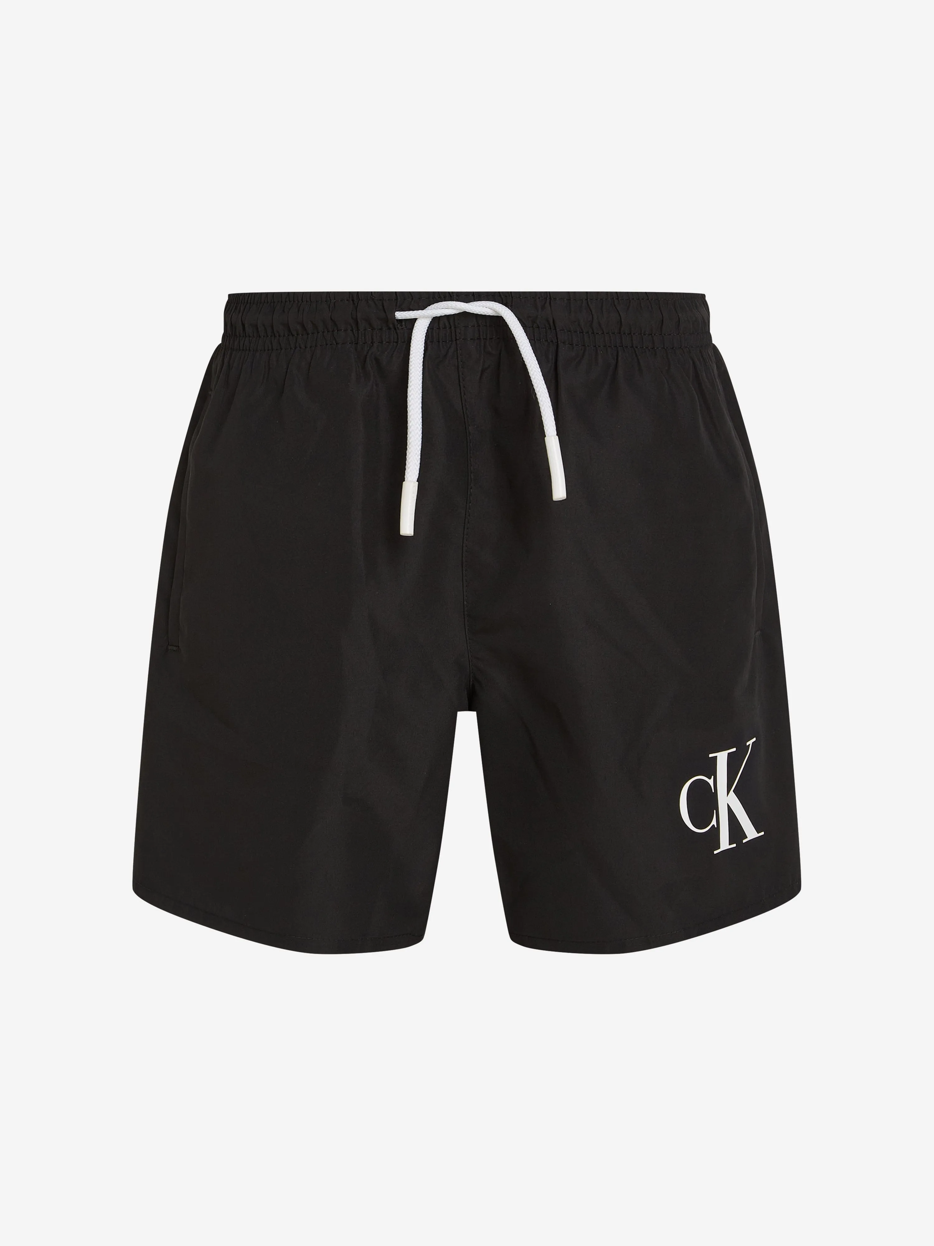 Boys Logo Swim Shorts in Black