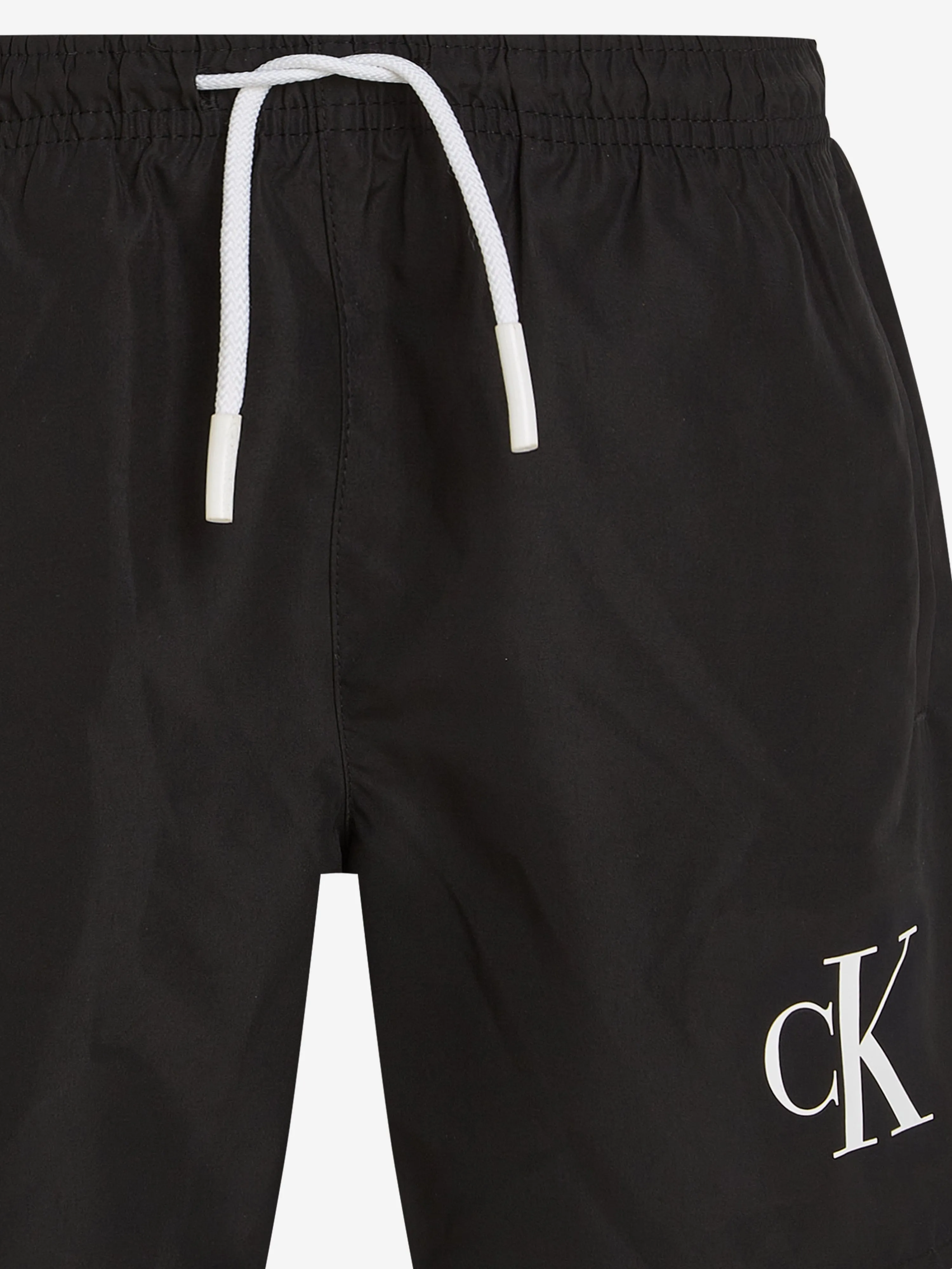 Boys Logo Swim Shorts in Black