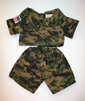 Build A Bear Army Outfit