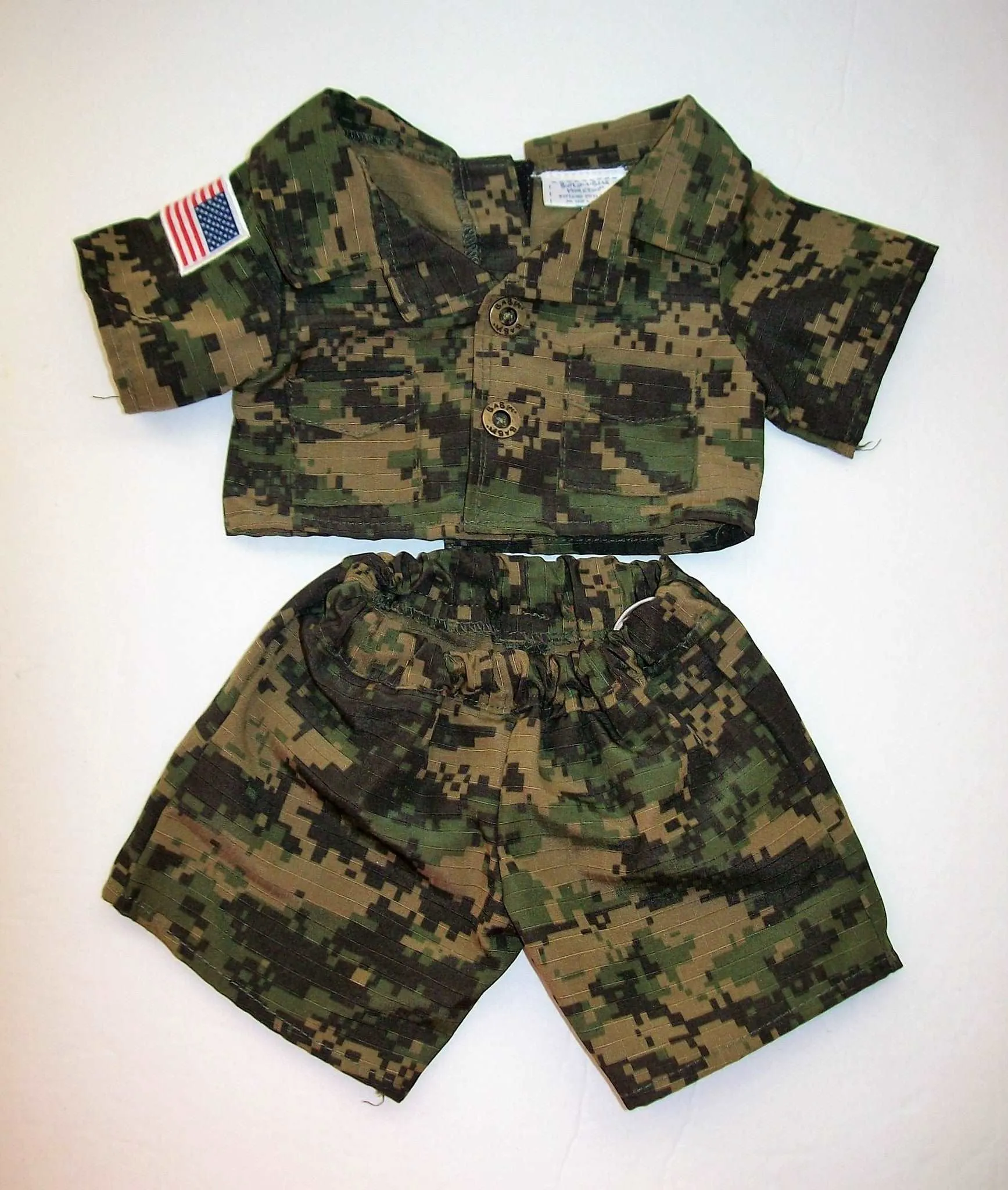 Build A Bear Army Outfit