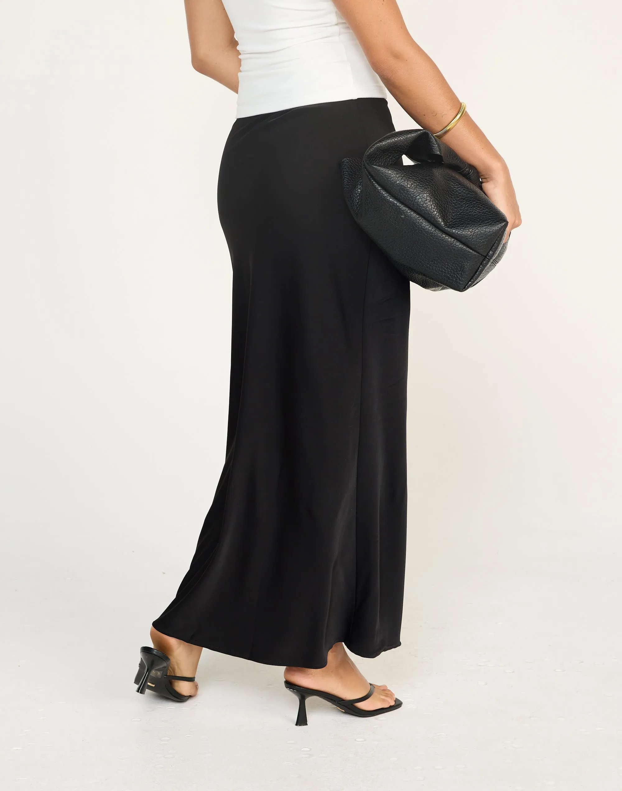 Cabaret Maxi Skirt (Black)