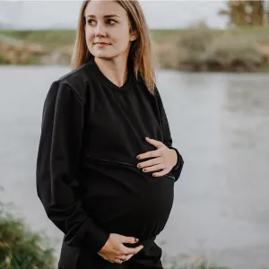 Caden Crew Neck Nursing Sweater