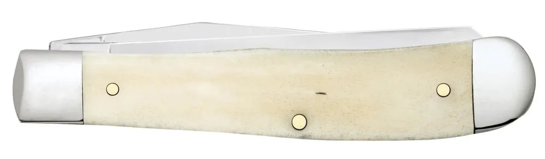 Case Knife - Natural Bone Smooth Trapper