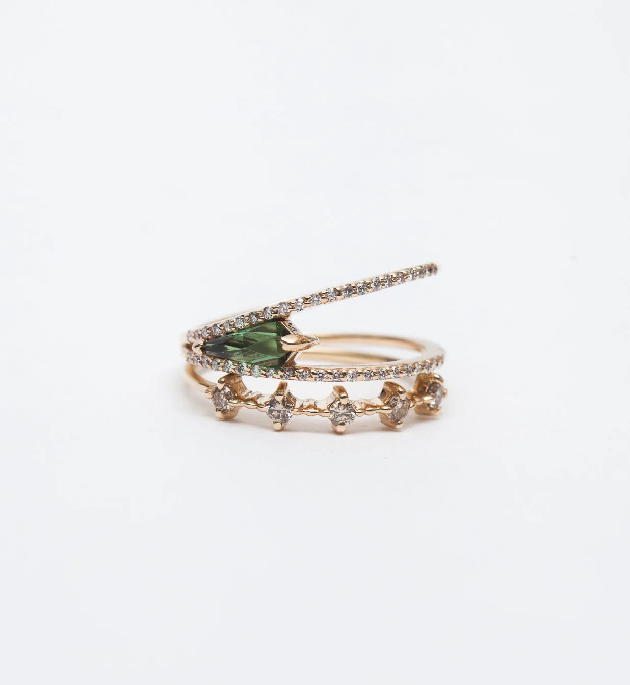 Celeste Champagne Diamond Ring