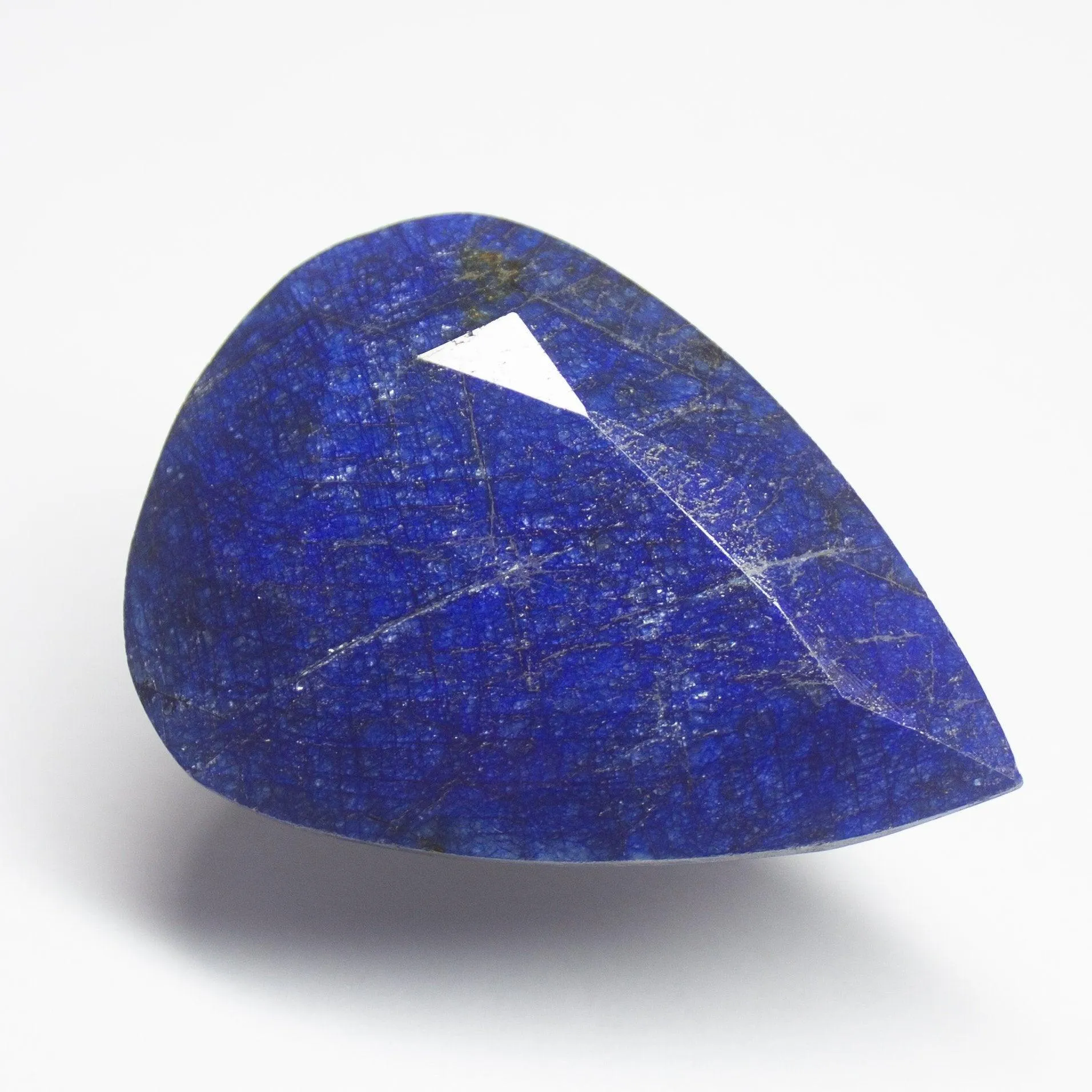 CERTIFIED, 630ct, 62x45x27mm, Natural Blue Sapphire Pear Cut Museum Size Loose Gemstone, Blue Sapphire