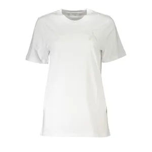 Chic Embroidered Crew Neck Tee
