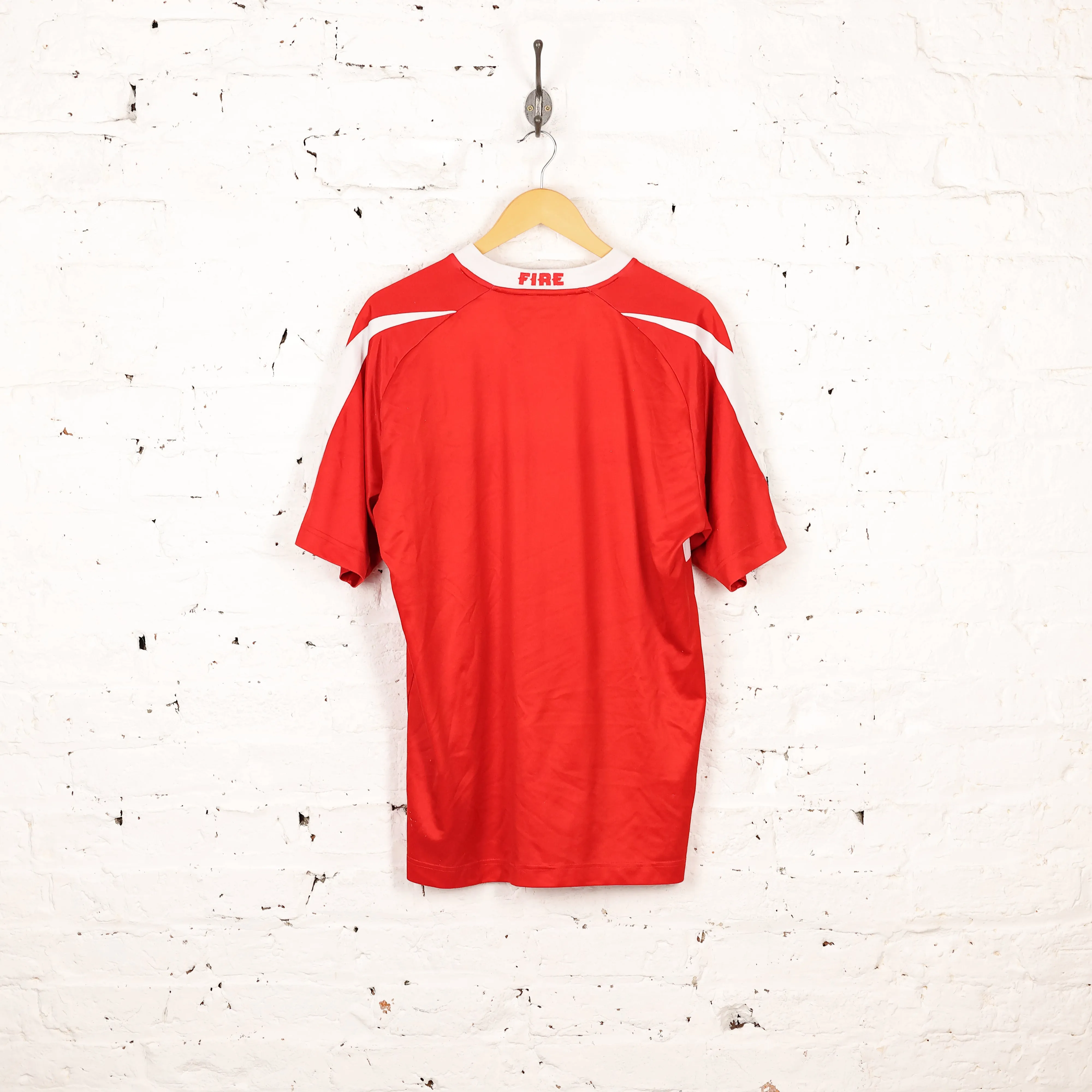 Chicago Fire Puma 2003 Home Football Shirt - Red - XL