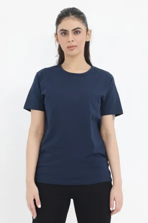 CLASSIC FIT ESSENTIAL TEE-NAVY