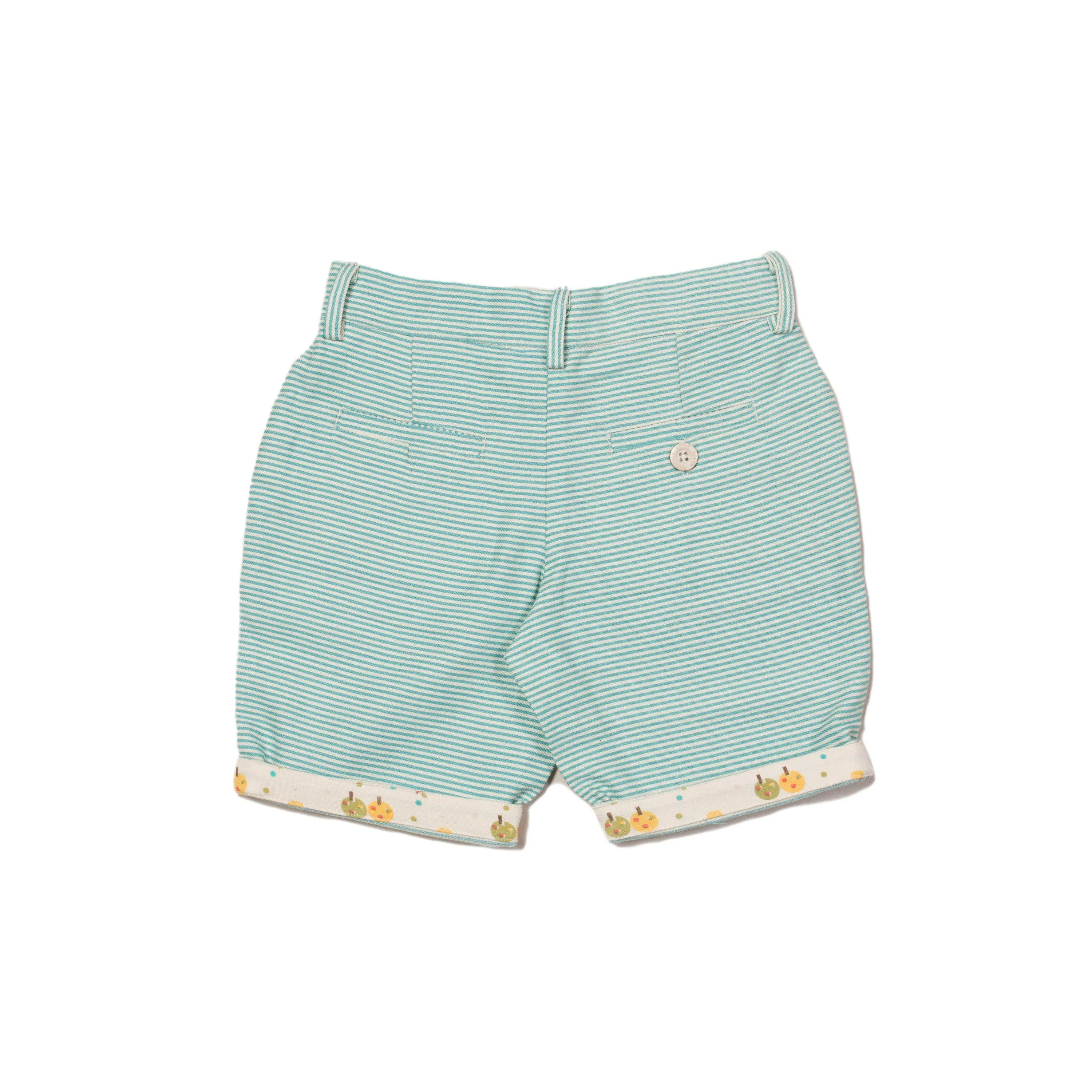 Corn Silk Stripe Sunshine Shorts