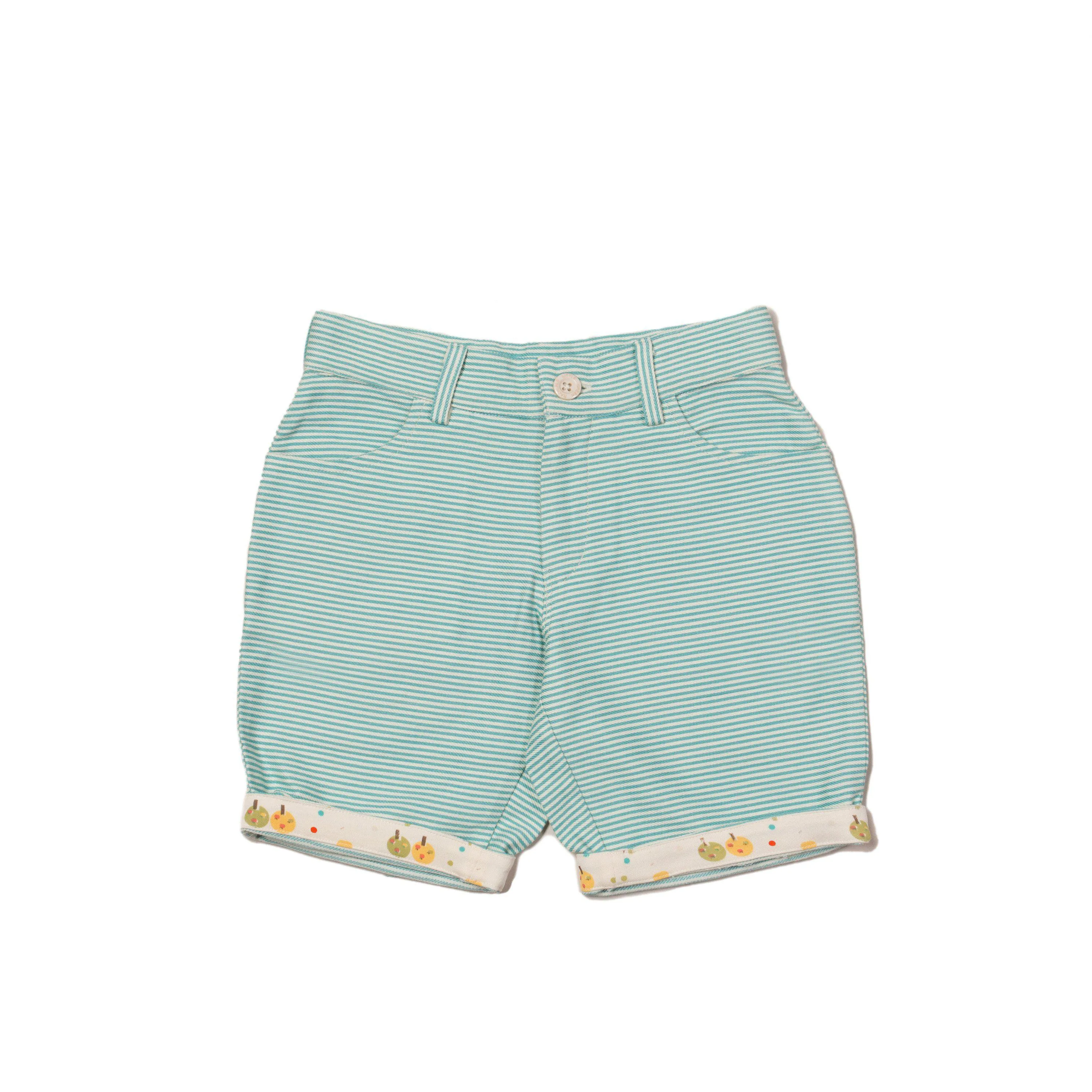Corn Silk Stripe Sunshine Shorts
