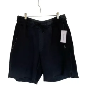 CottonCitizen Womens Boston Short Vintage‎ Black French Terry Size L Drawstring