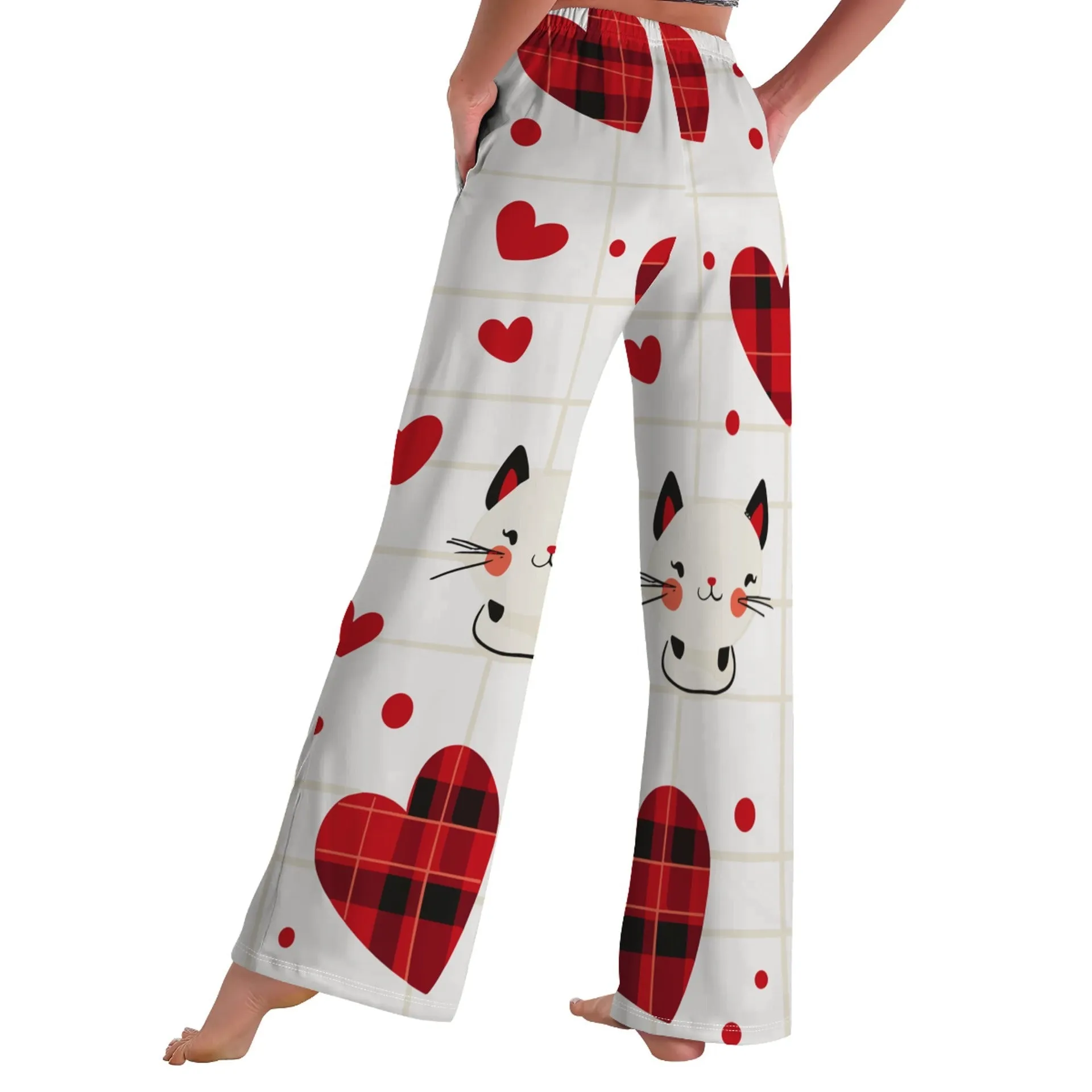 Cozy Christmas Print Pajama Pants for Festive Comfort at Home