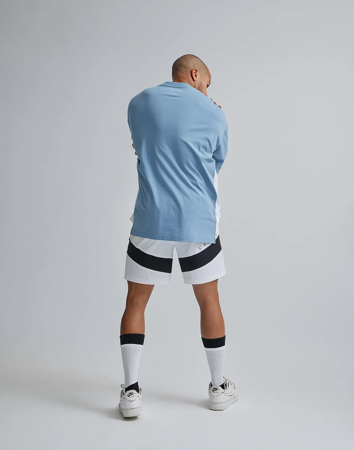 CRONOS THREE QUARTER OVERSIZE T-SHIRTS【G.BLUE】