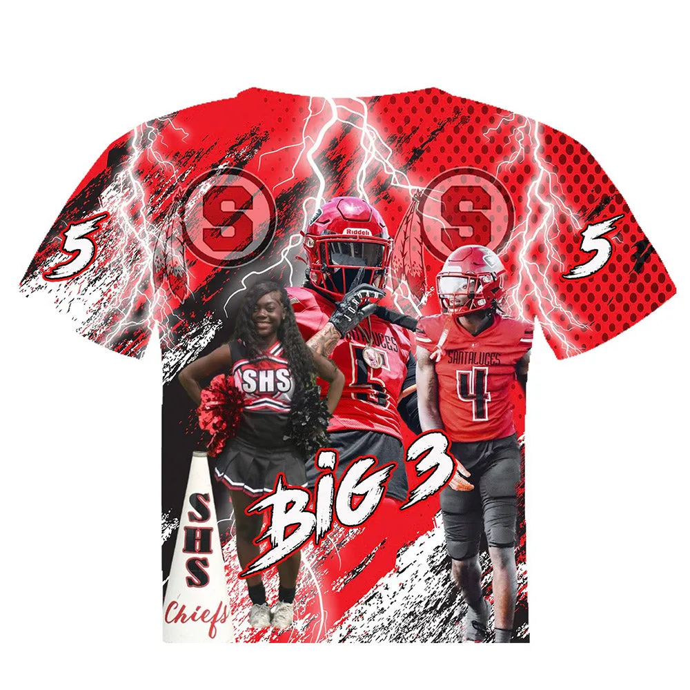 Custom 3D Adult T-Shirt