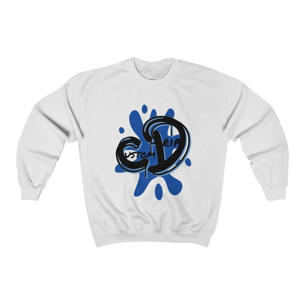 Custom Drip Splash Unisex Heavy Blend™ Crewneck Sweatshirt